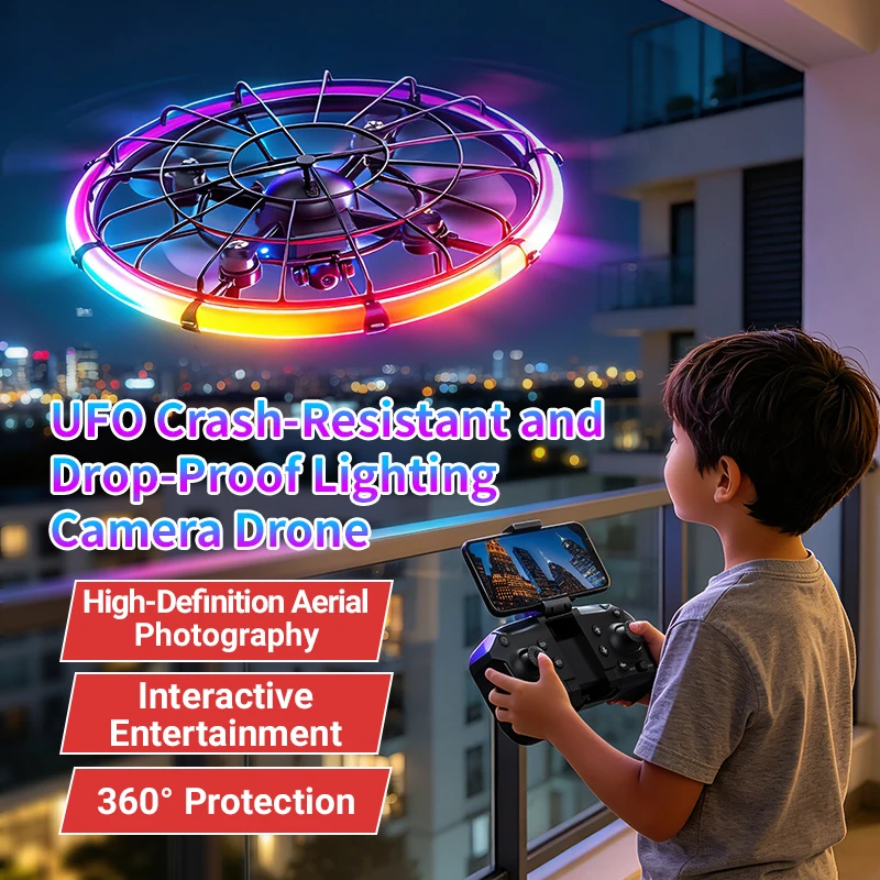 Drone Kit With Camera - Drone RC JJRC H145 UFO con