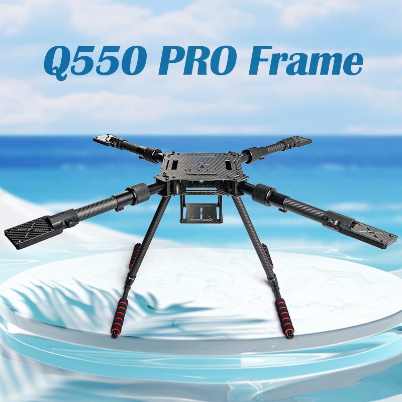 Drone Kit Racing - Kit telaio drone pieghevole in fibra